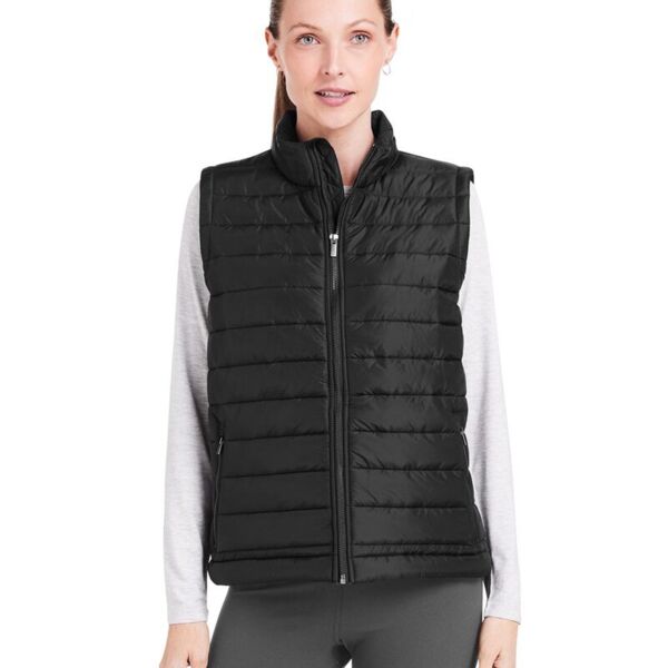 Women's Quilted Puffer Vest Thumbnail