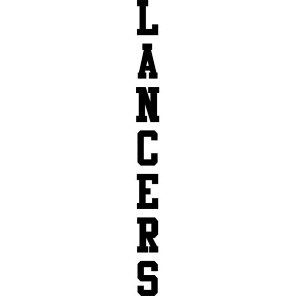 Lancers Vertical Black Thumbnail