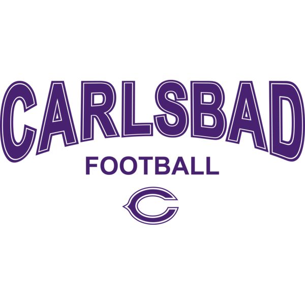 Carlsbad Arch Football C Purple Thumbnail