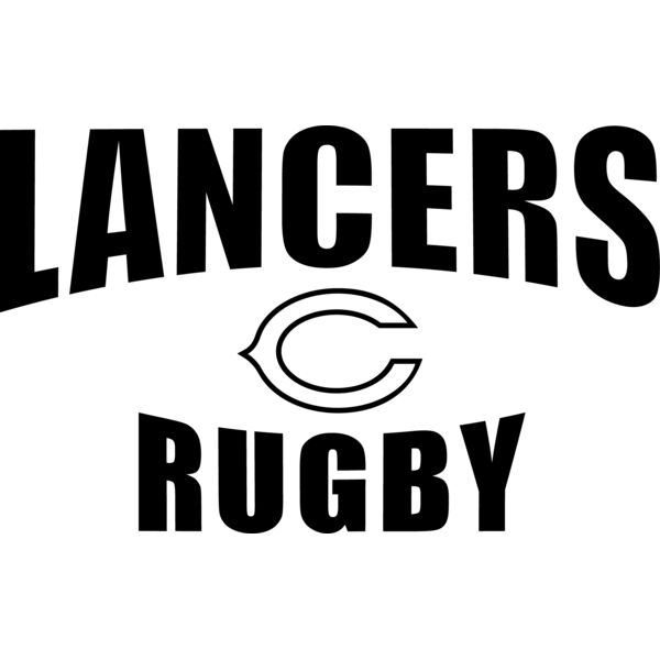 Lancers Arc Rugby Black Thumbnail