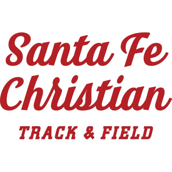 Santa Fe Christian TF Script Red Thumbnail
