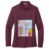Women's Silk Touch Long Sleeve Polo Thumbnail