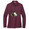 Women's Silk Touch Long Sleeve Polo Thumbnail