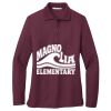 Women's Silk Touch Long Sleeve Polo Thumbnail