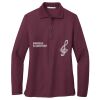 Women's Silk Touch Long Sleeve Polo Thumbnail