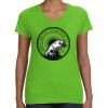 Women's V-Neck Fine Jersey Tee Thumbnail