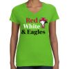 Women's V-Neck Fine Jersey Tee Thumbnail