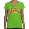 Women's V-Neck Fine Jersey Tee Thumbnail
