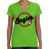 Women's V-Neck Fine Jersey Tee Thumbnail