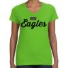 Women's V-Neck Fine Jersey Tee Thumbnail