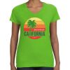 Women's V-Neck Fine Jersey Tee Thumbnail