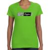 Women's V-Neck Fine Jersey Tee Thumbnail