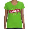 Women's V-Neck Fine Jersey Tee Thumbnail