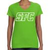 Women's V-Neck Fine Jersey Tee Thumbnail