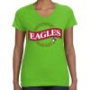 Women's V-Neck Fine Jersey Tee Thumbnail