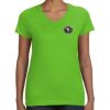 Women's V-Neck Fine Jersey Tee Thumbnail