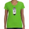 Women's V-Neck Fine Jersey Tee Thumbnail