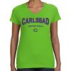 Women's V-Neck Fine Jersey Tee Thumbnail