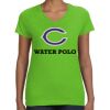 Women's V-Neck Fine Jersey Tee Thumbnail