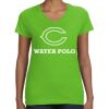 Women's V-Neck Fine Jersey Tee Thumbnail