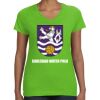 Women's V-Neck Fine Jersey Tee Thumbnail