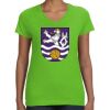 Women's V-Neck Fine Jersey Tee Thumbnail