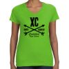 Women's V-Neck Fine Jersey Tee Thumbnail
