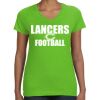 Women's V-Neck Fine Jersey Tee Thumbnail