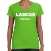 Women's V-Neck Fine Jersey Tee Thumbnail