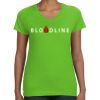 Women's V-Neck Fine Jersey Tee Thumbnail
