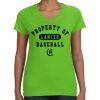 Women's V-Neck Fine Jersey Tee Thumbnail