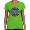 Women's V-Neck Fine Jersey Tee Thumbnail