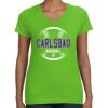 Women's V-Neck Fine Jersey Tee Thumbnail