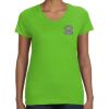 Women's V-Neck Fine Jersey Tee Thumbnail