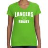 Women's V-Neck Fine Jersey Tee Thumbnail