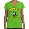 Women's V-Neck Fine Jersey Tee Thumbnail