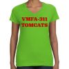 Women's V-Neck Fine Jersey Tee Thumbnail