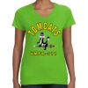 Women's V-Neck Fine Jersey Tee Thumbnail