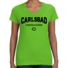 Women's V-Neck Fine Jersey Tee Thumbnail