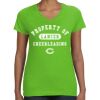 Women's V-Neck Fine Jersey Tee Thumbnail