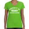 Women's V-Neck Fine Jersey Tee Thumbnail