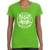 Women's V-Neck Fine Jersey Tee Thumbnail