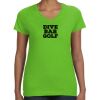 Women's V-Neck Fine Jersey Tee Thumbnail