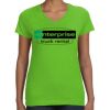 Women's V-Neck Fine Jersey Tee Thumbnail
