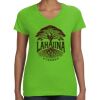 Women's V-Neck Fine Jersey Tee Thumbnail
