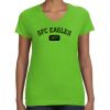 Women's V-Neck Fine Jersey Tee Thumbnail