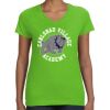 Women's V-Neck Fine Jersey Tee Thumbnail