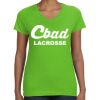 Women's V-Neck Fine Jersey Tee Thumbnail
