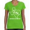 Women's V-Neck Fine Jersey Tee Thumbnail