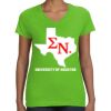 Women's V-Neck Fine Jersey Tee Thumbnail